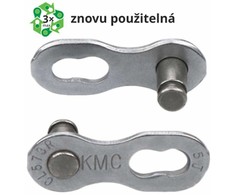 KMC Jungtis 7.8 EPT, 2 vnt., sidabrinė, 7.3mm, blisteris