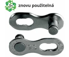 KMC Missing Link grandinės užraktas, 9 greičių, 2 vnt