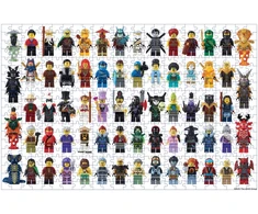 Dėlionė Chronicle Books LEGO Ninjago 500el. 633413