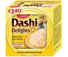 Kačių Skanėstai - INABA Dashi Delights, Vištiena Su Sūriu 70g