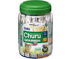 Kačių Skanėstai - Inaba Churu Nourrish, Vištiena ir Tunas
