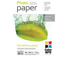 „ColorWay“ lipnus fotopopierius | Blizgus | 115–80 g/m² | A4