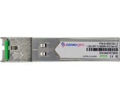 Šakotuvas Conexpro 1.25G SFP optical module, WDM/BiDi, SM, Tx1550/Rx1310nm, 3km, 1x SC, DDM