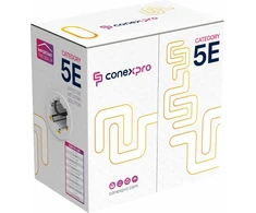 Conexpro FTP cable economy outdoor, CAT5e, PE, 24 AWG, 305m, juodas