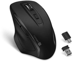 CONNECT IT Dual SmartSwitch belaidė pelė juoda