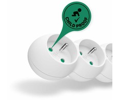 Connect IT CONNECT IT ilgintuvas 230V, 5 lizdai, 2 m, be jungiklio (baltas)