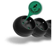 Connect IT CONNECT IT przedłużacz 230V 6 gniazd 5m su wyłącznikiem juoda
