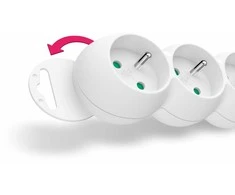 Connect It Prijunkite IT ilgintuvą 230 V, 6 lizdai, 3m, be jungiklio (baltas)
