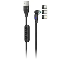 CONNECT IT Magnetic PowerLink 3in1 laidas (USB-C/Lightning/MicroUSB), 2m