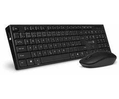 Connect IT CKM-7500-CS COMBO Belaidė klaviatūra and pelė set, juodas