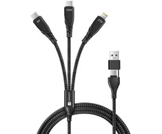 Kabelis USB Connect IT USB-C - Lightning 1.25 m Juodas (CCA-2320-BK)