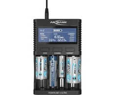 Conrad Ansmann ANS 1001-0080 - Tischladegerät Powerline 4 Ultra NiMh Li-Ion - Lithium Ion (Li-Ion)