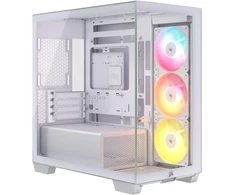 Corsair Microsystems Corsair 2800X RS-R ARGB, Midi Tower, PC, Baltas, Mini-ITX, micro ATX, Nerūdijantis plienas, Plastic, Tempered glass, Gaming