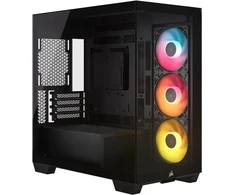 Corsair 2800X RS-R ARGB PC Case, Mini Case, mATX, Tempered Glass – including 3x 120mm Fans, Juoda