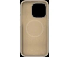 Dėklas CPA silikoninis apsauginis dangtelis su Magsafe iDeal Of Sweden, skirtas iPhone 15 Pro rusvai gelsvas