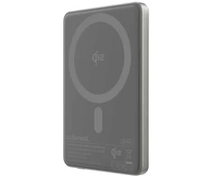 Cubenest Qi2 Magnetic Wireless Powerbank SlimDual 5000 mAh SQ1B3D - sidabrinis
