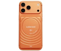 Cubenest Qi2 Magnetic Wireless Powerbank SlimDual 5000 mAh SQ1B3D - oranžinis