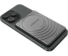 Cubenest Qi2 Magnetic Wireless Powerbank SlimDual 5000 mAh SQ1B3D - juodas