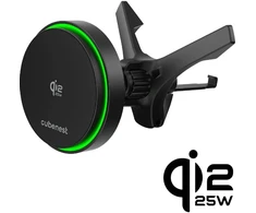 CubeNest Qi2.2 25W Magnetic Wireless car charger SQ1C4