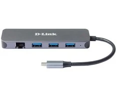 Tinklo Įranga - D-Link DUB-2334 Medijos Keitiklis 175x95x30mm Pilkas