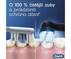 Braun iOS2.1D9.2K Oral-B iO2 Elektrinis Dantų Šepetėlis Night Juodas + Kelioninis Dėklas