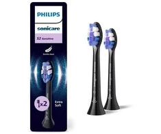 2 dalių šepetėlių galvučių pakuotė Philips Sonicare Sensitive HX6052/88