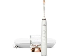 Elektrinis dantų šepetėlis Philips Sonicare DiamondClean 9000 HX9911/23, Baltas