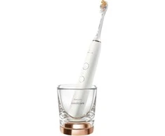Elektrinis dantų šepetėlis Philips Sonicare DiamondClean 9000 HX9911/23, Baltas