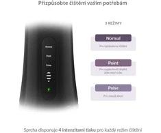 „TrueLife Compact L100“ dantų irigatorius, juodas