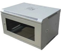 DATACOM 19" wall-mounted switchboard 12U/450mm pilkas