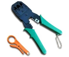 DATACOM Connector pliers KOMBI 8P+6P+4P GR chain (RJ45,12,11