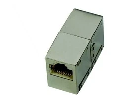 DATACOM STP CAT5E 2xRJ45 (8p8c) tiesi jungtis