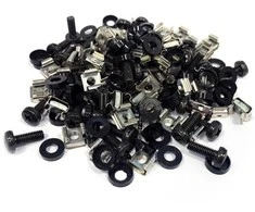 DATACOM Mounting Set M6 (50pcs/pack) - 16mm Juodas