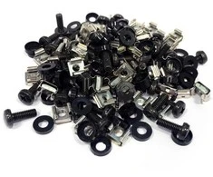 DATACOM Mounting Set M6 (50pcs/pack) - 16mm Juodas