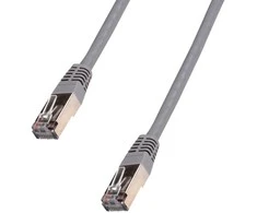 DATACOM Patch cord FTP CAT5E 1m pilkas