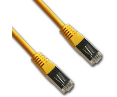 DATACOM Patch kabelis FTP CAT5E 2m geltonas