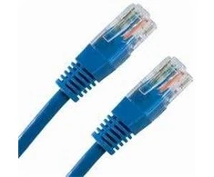 DATACOM DUOMENŲ RYŠIO KOMUTACINIS KABELIS Komutacinis kabelis UTP CAT6 0,5m mėlynas