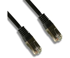 DATACOM Patch cord FTP CAT5E 2m juodas
