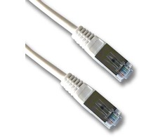 DATACOM Patch cord FTP CAT5E 5m baltas