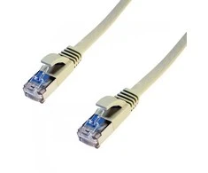 DATACOM Patch cord FTP CAT6 1m pilkas FLAT flat