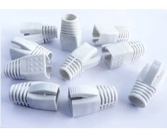 DATACOM RJ45 plug sleeves (CAT6A,CAT7) baltas (10pcs)