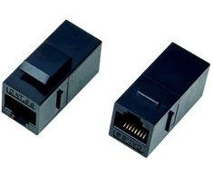 DATACOM skydelio jungtis UTP CAT5E 2xRJ45 (8p8c) tiesi