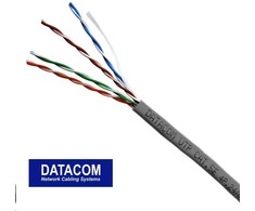 DATACOM UTP laidas CAT5E LSOH, Dca-s2d2a1 305m dėžė pilka