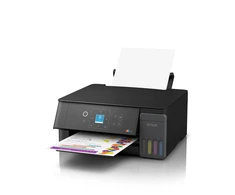 Daugiafunkcis rašalinis spausdintuvas Epson EcoTank L3360, A4, spalvotas, Wi-Fi, Wi-Fi Direct, AirPrint, LCD ekranas, juodas | C11CL63409