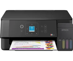Daugiafunkcis rašalinis spausdintuvas Epson EcoTank L3360, A4, spalvotas, Wi-Fi, Wi-Fi Direct, AirPrint, LCD ekranas, juodas | C11CL63409