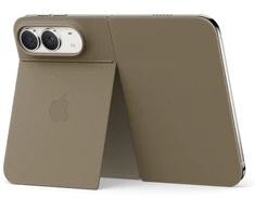 Dėklas Apple iPhone Duo Folio with Kickstand - Taupe - MKR64ZM/A