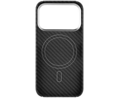 Dėklas Fixed MagVelar | Back cover | Apple | iPhone 17 Pro | Aramid | Juodas | MagSafe Support