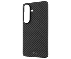 Dėklas Fixed Fiksuotas „MagVelar“ | Galinis dangtelis | „Samsung“ | „Galaxy S26“ | Aramidinis pluoštas | Juodas