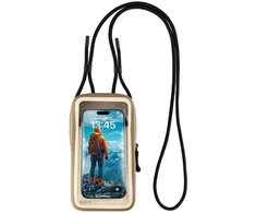 Dėklas Atsparus vandeniui mobile phone case FIXED Dry Case hypalon with IPX8 certification, khaki