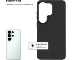 Dėklas Fixed MagFlow | Back cover | Samsung | Galaxy S26 Ultra | Liquid silicon | Juodas
